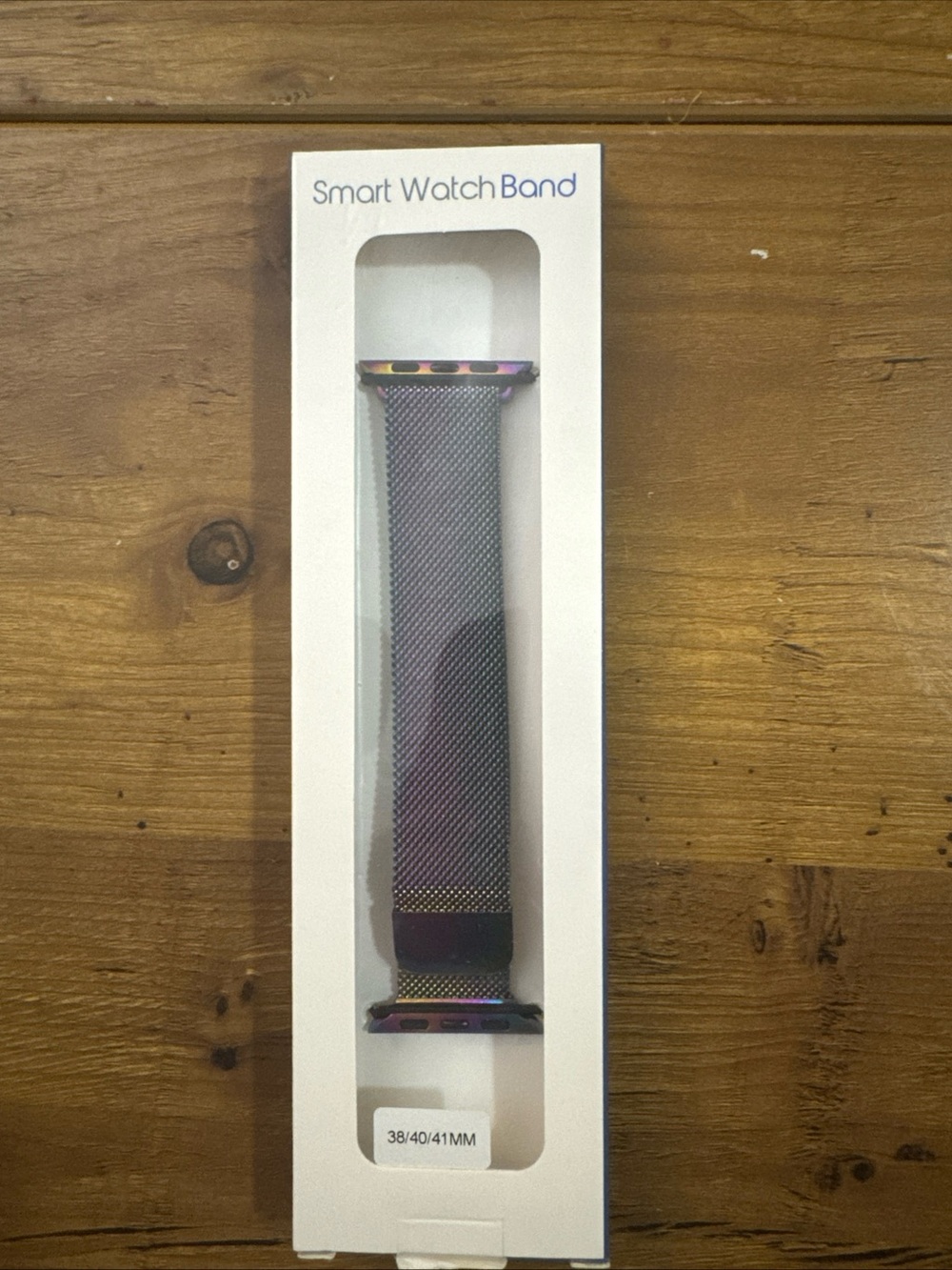 NEW Smart Watch Band - Iridescent Stainless Steel Milanese Loop (38/40/41mm)